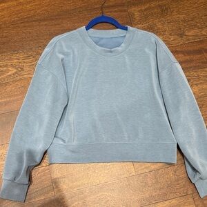 Lululemon Light Blue Crewneck Sweatshirt
